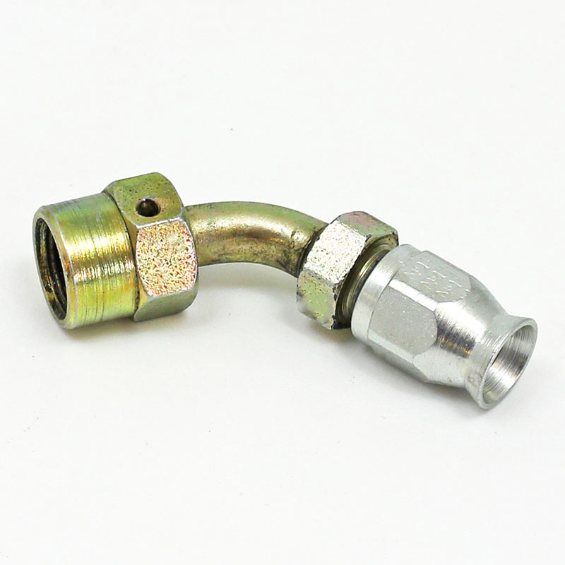 Angled Female Threaded Compression Fittings for TFE Hose
