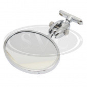 997C: Oval rear view mirror - Long side mounted, stamped Desmo - Chrome plated from £93.05 each
