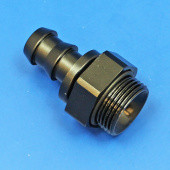 M22M-1/2P-STR: PUSH ON hose fitting M22 x 1.5 male for 1/2