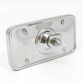 395C: Rectangular rear view mirror - 152mm x 82mm, equivalent to Lucas Type 160 - Chrome plated from £146.45 each