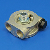 HFP1: High flow thermostatic oil cooler take off plate - with M22 x 1.5 female threads from £91.58 each