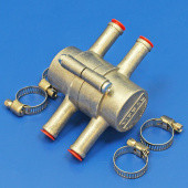 ILT3B: Light weight in-line oil thermostat with 1/2