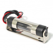 593N-B: Cylindrical dash lamp - Nickel finish with black powder coated end caps from £85.27 each