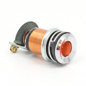 842A-12V: Ignition/indicator warning lamp equivalent to Lucas WL3 - Chrome Bezel - amber 12 volt from £32.23 each
