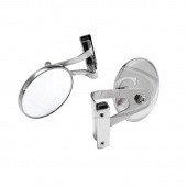 MIR039: Small circular clamp on mirror - Quarterlight mount, Classic Mini application from £19.80 each