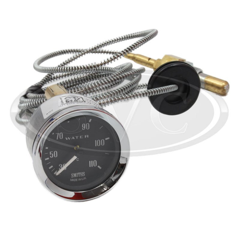 Smiths Water Temperature Gauge - 52mm, 30 to 110 degrees C