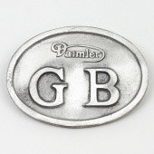 900DAIM: Cast GB plate with Daimler from £32.34 each