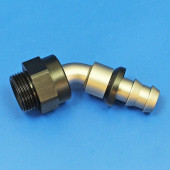 M22M-1/2P-45: PUSH ON hose fitting M22 x 1.5 male for 1/2