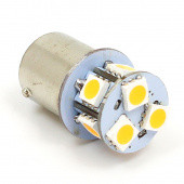 B244LEDWW-A: Warm White 6V LED Side lamp - SCC BA15S base from £5.85 each
