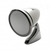TEXBUL-L: Tex door mounted bullet mirror - Left hand, stainless steel from £47.48 each