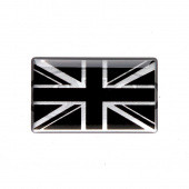 UNIONBLKBDG: Union jack 3D flag badge, self adhesive (pair) from £6.59 pair