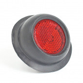 240: Angled rubber red reflector, equivalent to Lucas type RER2 from £16.76 each