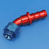 M22M-5/8P-45: PUSH ON hose fitting male for 5/8