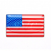 SNSBDG: STARS & STRIPES FLAG 3D BADGE, SELF ADHESIVE (PAIR) from £6.92 pair