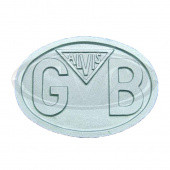 900ALV: Cast GB plate with Alvis logo from £29.90 each