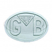 900ALV: Cast GB plate with Alvis logo from £33.96 each