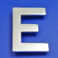 letter E