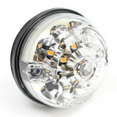 S6063LED: Land Rover LED Clear Indicator Lamps - FRONT or REAR (PAIR) from £35.28 pair