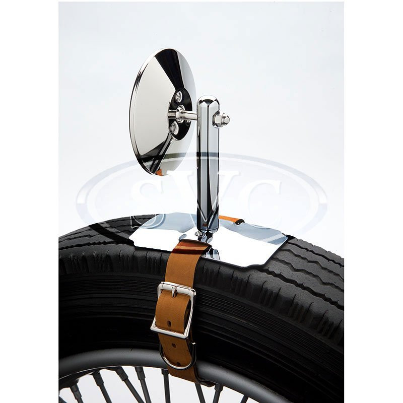 856 Rear view mirror Wheel mounted, single strap Door & Pillar