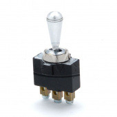 30033: Toggle type indicator switch - Aluminium knob, On/Off/On from £6.59 each