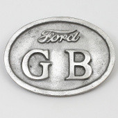 900FOR: Cast GB plate with Ford script from £31.10 each
