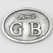 900FOR: Cast GB plate with Ford script from £35.31 each