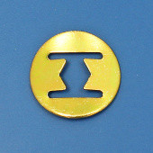 454: Badge fixing spire clip - for 5.5mm diameter badge pin/post from £1.94 packet of 10