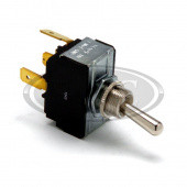 0-645-00: Heavy duty metal toggle switch Off/On/On from £8.20 each