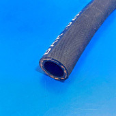 R8: Black rubber 'PUSH ON' Rapide hose, 1/2