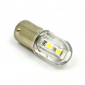 B287LEDW: White 6V LED Instrument & Panel lamp - MCC BA9S base with T10 style glass from £3.55 each