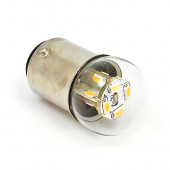 B310LEDNWW: Warm White 6V LED Warning lamp - SBC BA15D base from £4.64 each