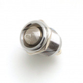 EX588: Push button dash switch - Chrome on brass from £11.06 each