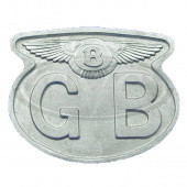 900B: Cast GB plate with Bentley wings from £45.32 each