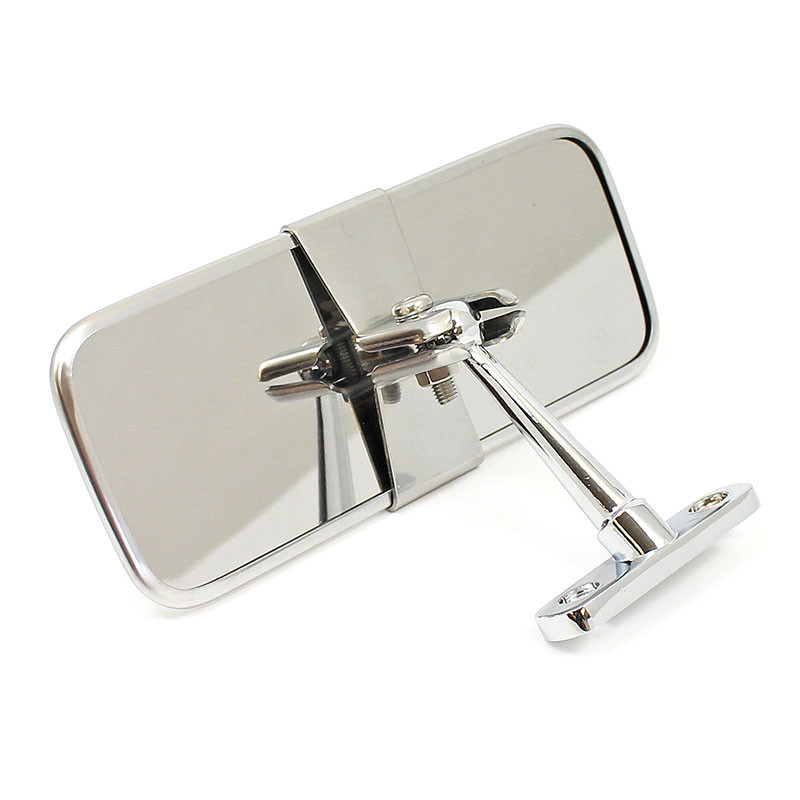 Classic or Vintage Car Adjustable Interior Mirror with Chrome Back