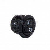 BLKRCK: Black round rocker switch On/Off from £3.20 each