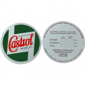 CASTROLSTICKER2: Castrol Screen Service Sticker from £1.01 each