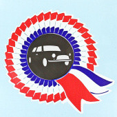 BMC4: B.M.C. Mini Cooper rosette, self adhesive from £5.17 each