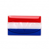 HOLBDG: Holland 3D flag badge, self adhesive (pair) from £6.59 pair