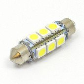 B239LEDW-A: White 12V LED Festoon lamp - 11x39mm FESTOON fitting from £3.99 each