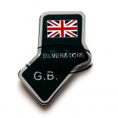 SILVERBADGE: SILVERSTONE CIRCUIT BADGE, ENAMEL from £11.61 each