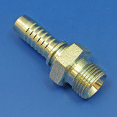 1/2BSPM-1/2SC-STR: SWAGE or CLIP on hose ftting 1/2