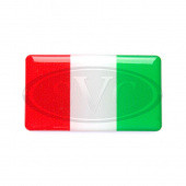 ITFLAG: Italy 3D flag badge, self adhesive (pair) from £5.15 pair