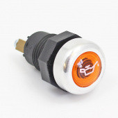CA1235AO: Panel mounted warning light - Amber, Oil symbol from £7.33 each