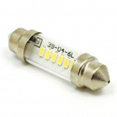B239LEDW-B: White 12V LED Festoon lamp - 11x39mm FESTOON fitting from £3.85 each