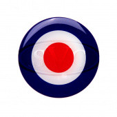 RAFBDG: RAF ROUNDEL 3D BADGE, SELF ADHESIVE (PAIR) from £6.59 pair
