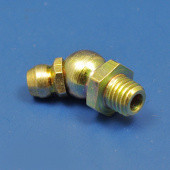 841ANG-1/4UNF: Hydraulic grease nipple - 45 degree angle - 1/4