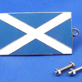 591S: Enamel nationality flag badge / plaque Scotland from £11.16 each