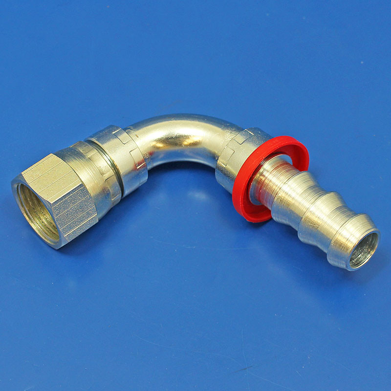 10JICF5/8P90 PUSH ON hose fitting 10 JIC female for 5/8" hose Oil